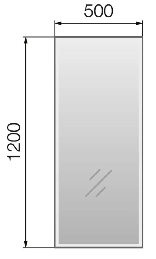 Дополнительное фото №1 Зеркало 1Marka Stella 50