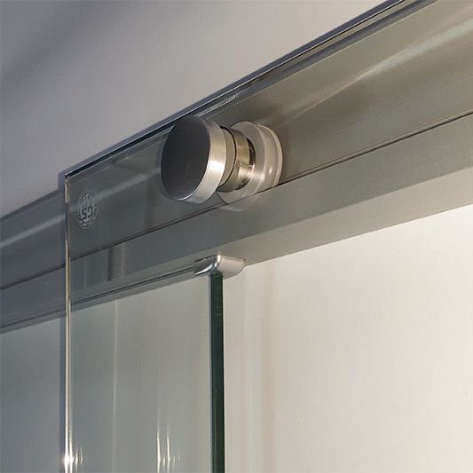 Дополнительное фото №2 Kobele DE019R 70*130*200 хром матовый стекло прозрачное