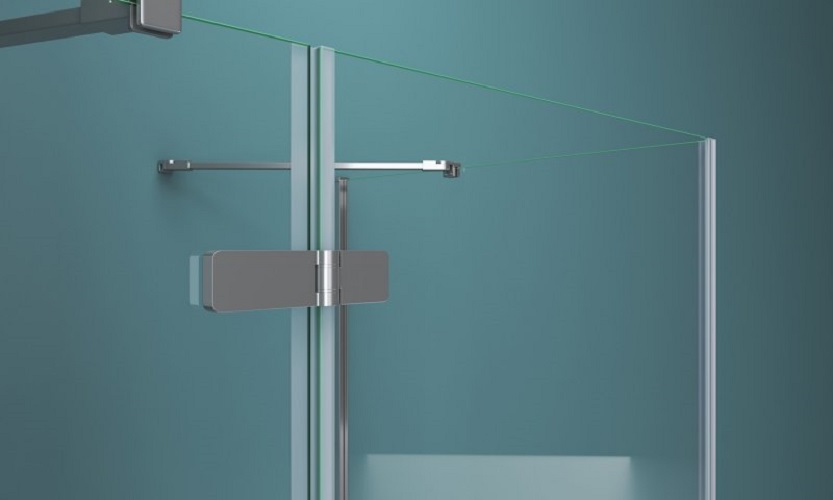 Дополнительное фото №1 Душевой уголок BelBagno KRAFT-AH-22-100/80-C-Cr-L