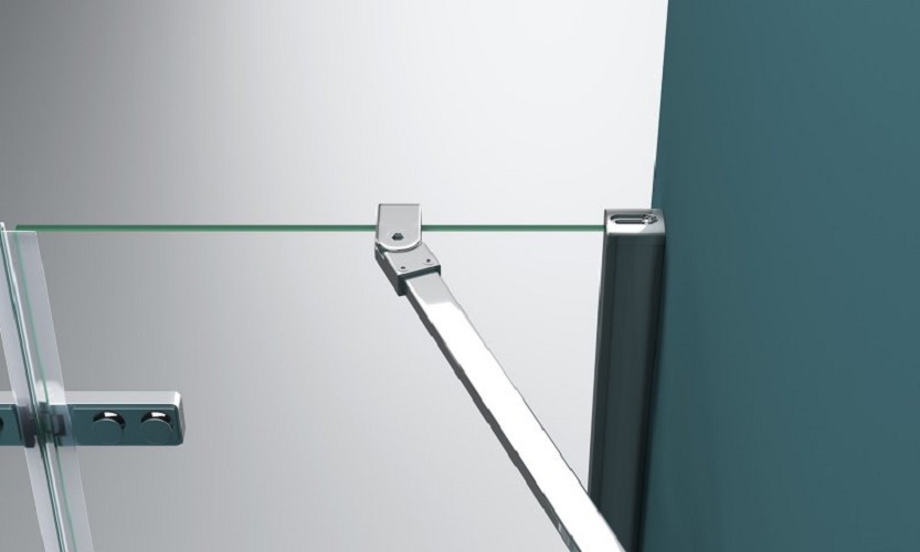 Дополнительное фото №3 Душевая дверь BelBagno KRAFT-B-12-60/30-C-Cr-L
