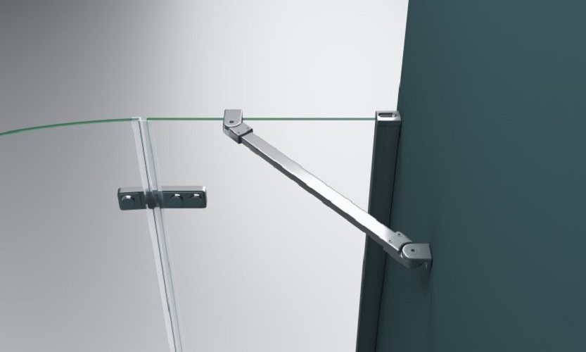 Дополнительное фото №3 Душевой уголок BelBagno KRAFT-R-2-100-C-Cr