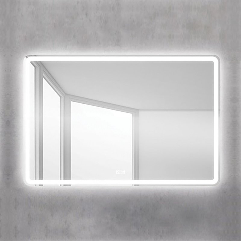 Фото Зеркало Belbagno с встроенным светильником, сенсорный выключатель 900*600