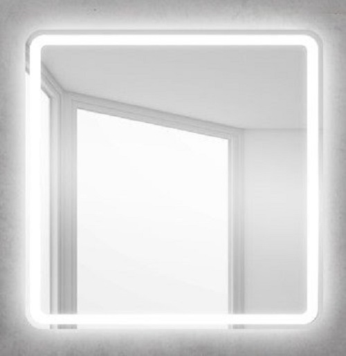 Фото Зеркало Belbagno с встроенным светильником, сенсором и подогревом 800*800