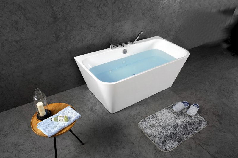 Дополнительное фото №1 Ванна акриловая отдельностоящая Belbagno BB19 170x80