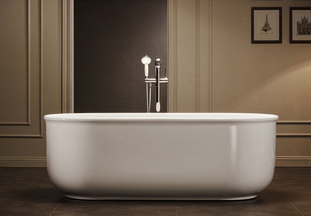 Дополнительное фото №2 Ванна акриловая отдельностоящая Belbagno BB401-1700-800