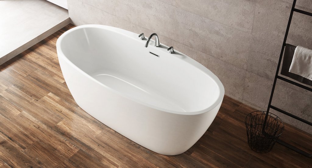 Фото Ванна акриловая отдельностоящая Belbagno BB404-1700-800 