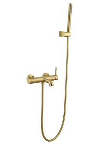 Смеситель для ванны Boheme Uno Matt Gold