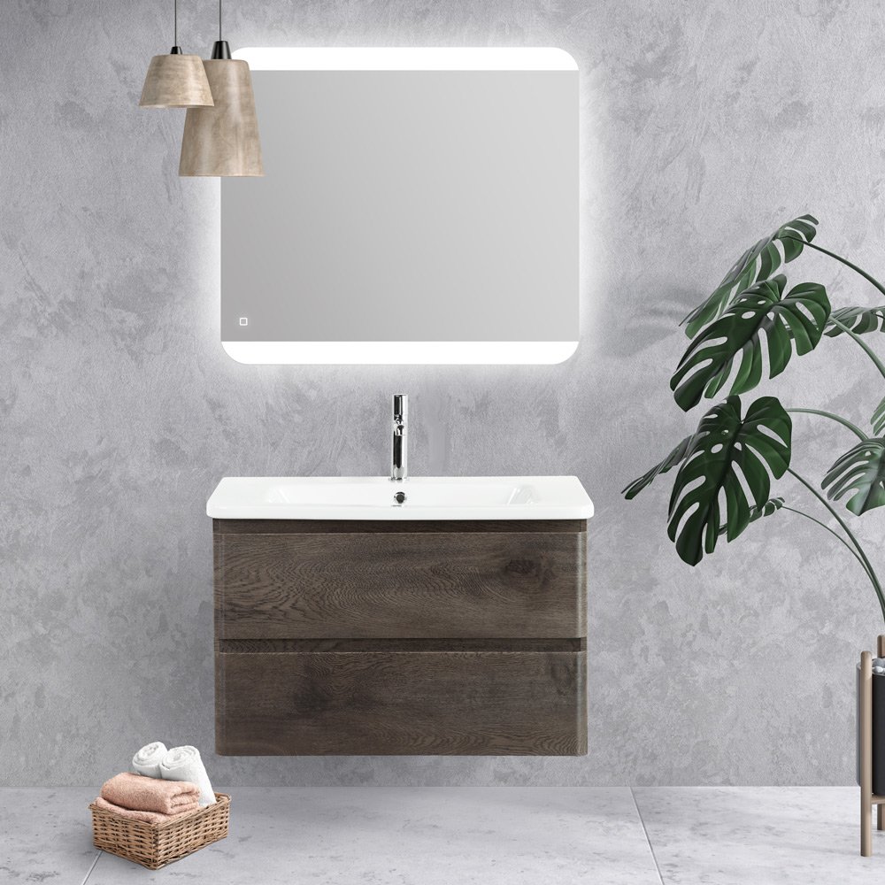 Дополнительное фото №4 Тумба Belbagno Albano 80*46*50 Rovere Nature Grigio с раковиной