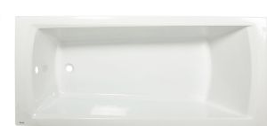 Ванна акриловая ravak domino plus 160x70, белая