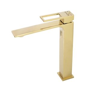 Смеситель для раковины BelBagno LUC-LMC-ORO-W0 золото