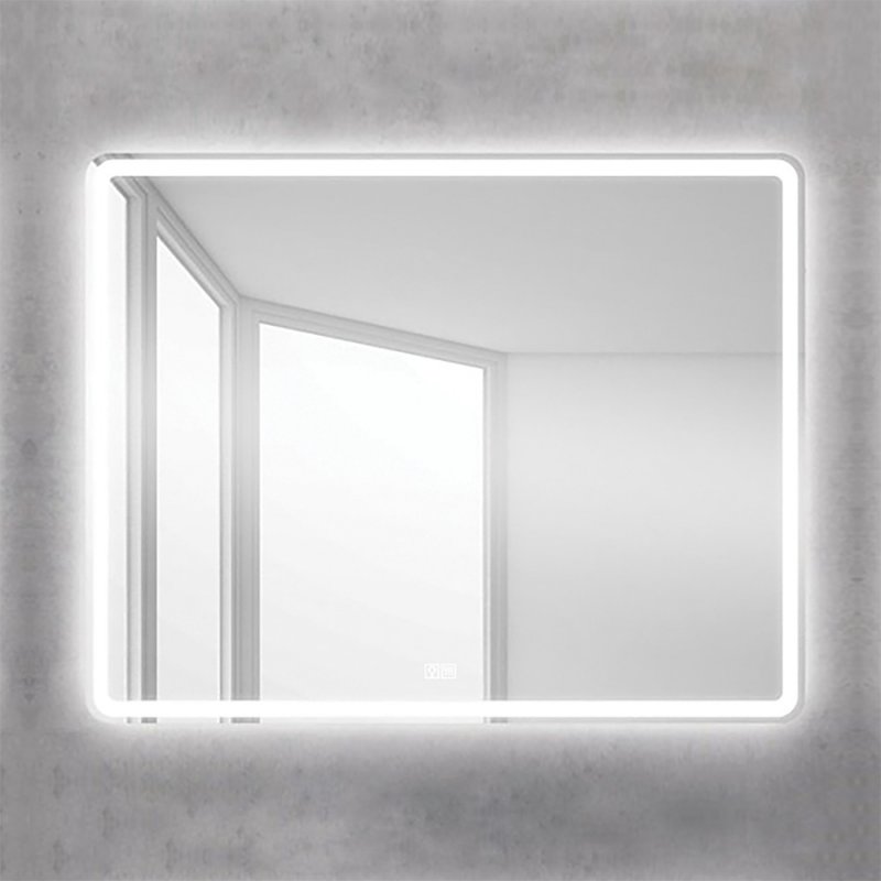 Фото Зеркало Belbagno с встроенным светильником, сенсором и подогревом 1000*600
