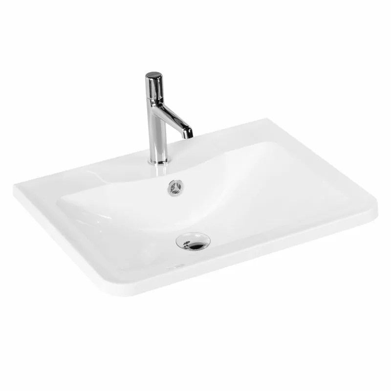 Фото Раковина из литьевого мрамора BelBagno BB600/455-LV-MR-ALR