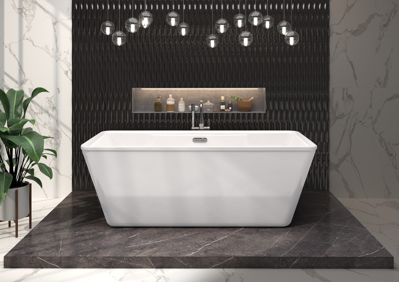 Дополнительное фото №3 Ванна акриловая 1Marka Aima Icon 170x75