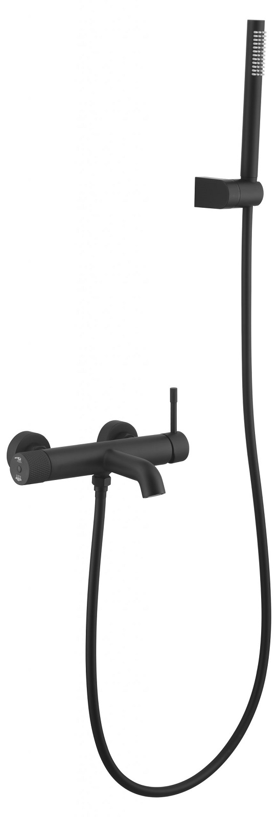 Фото Смеситель для ванны Boheme Uno Black