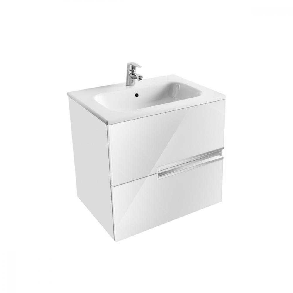 Дополнительное фото №4 Тумба Roca Victoria Nord ice edition 60 белая с раковиной