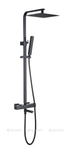 Душевая стойка Allen Brau Infinity 5.21029-31 черный матовый