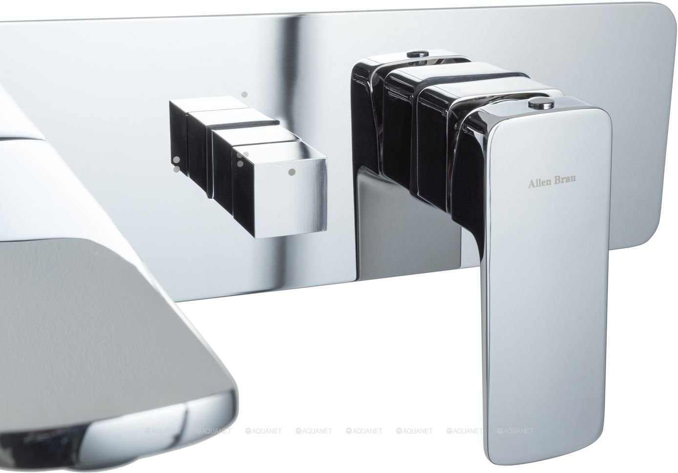 Дополнительное фото №2 Смеситель для ванны Allen Brau Infinity 5.21007-00 (с внутренней частью) хром