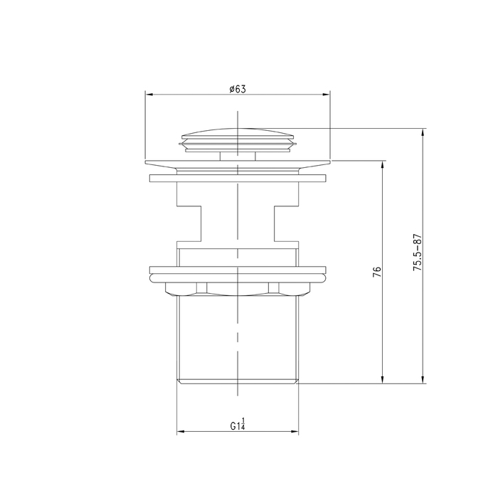 Дополнительное фото №1 Выпуск для раковины с переливом Iddis Optima Home, хром