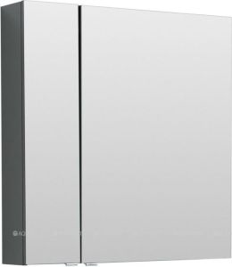 Зеркальный шкаф Aquanet Алвита NEW 80 цв. серый