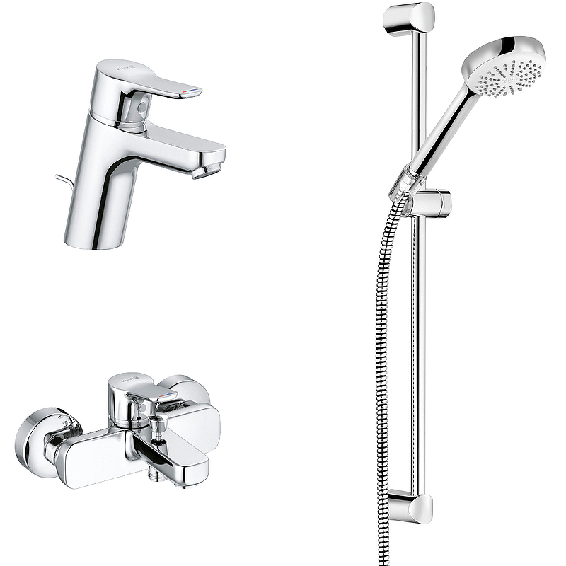 Фото Набор 3 в 1 для ванны и душа Kludi PURE EASY 376850565