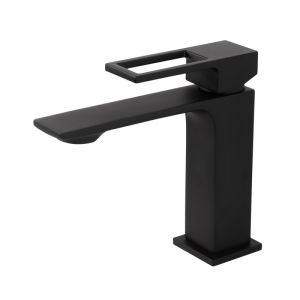 Смеситель для раковины Belbagno LUC-LVM-NERO с д/к, черный