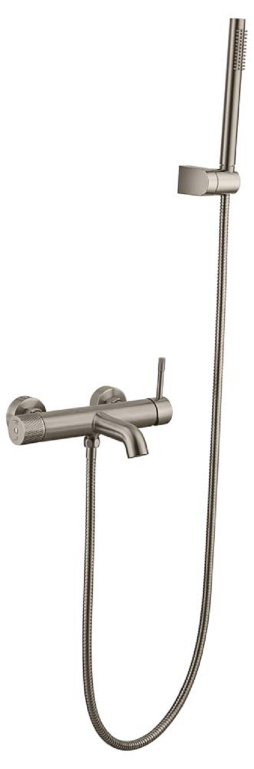 Фото Смеситель для ванны Boheme Uno Nickel Brush