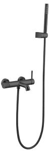 Смеситель для ванны Boheme Uno Shine Gun Metall