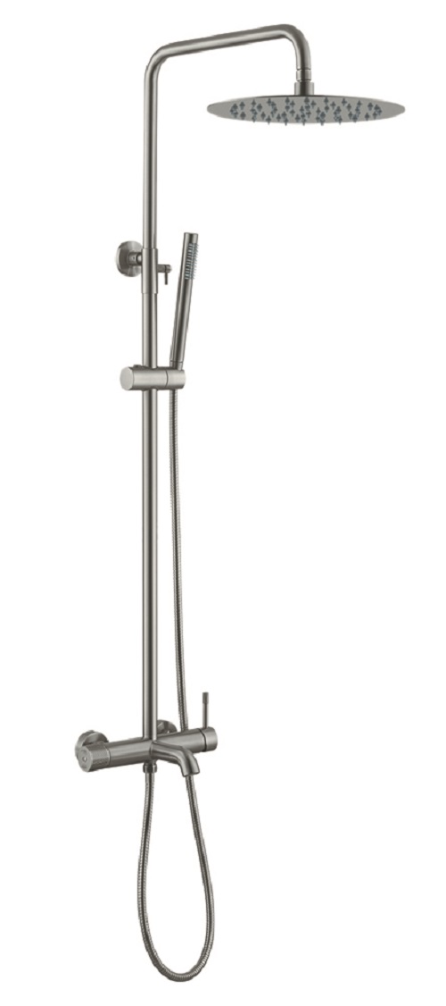 Фото Душевая система Boheme Uno Nickel Brush