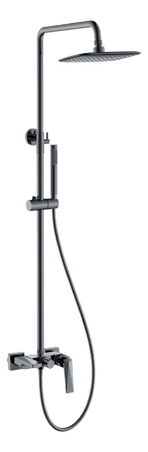 Фото Душевая система Boheme Venturo Shine Gun Metall