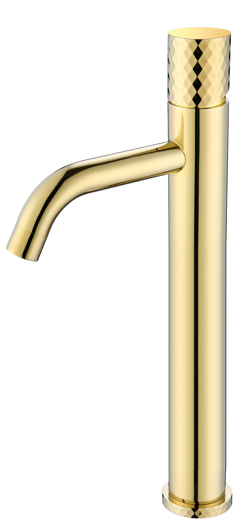 Фото Смеситель для раковины высокий Boheme Stick Gold Touch Gold