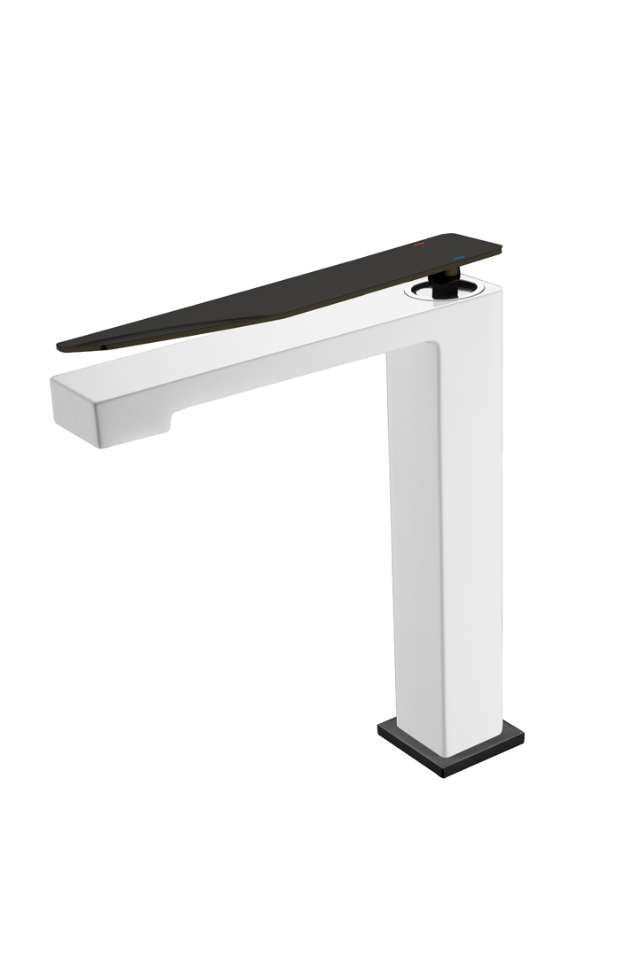 Фото Смеситель для раковины Boheme Q White-Black.2