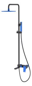 Душевая система Boheme Q BlackBlue.2