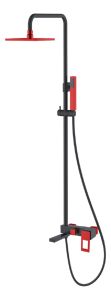 Душевая система Boheme Q BlackRed