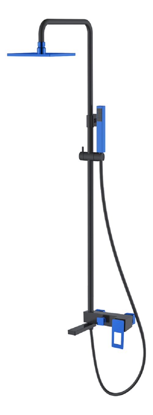Фото Душевая система Boheme Q BlackBlue