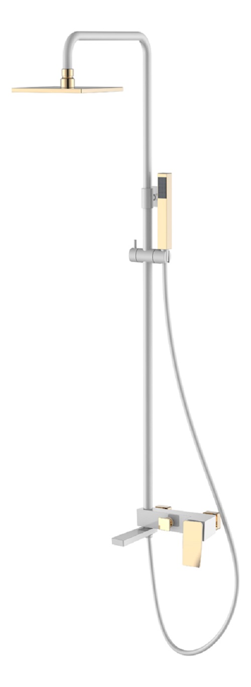 Фото Душевая система Boheme Q WhiteGold.2