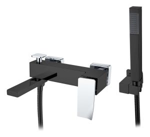 Смеситель для ванны Boheme Q BlackChrome.2