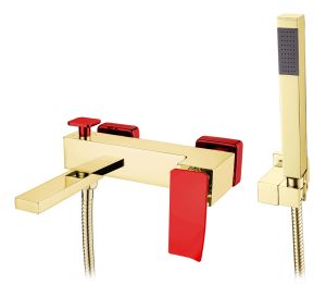 Смеситель для ванны Boheme Q GoldRed.2