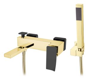 Смеситель для ванны Boheme Q GoldBlack.2