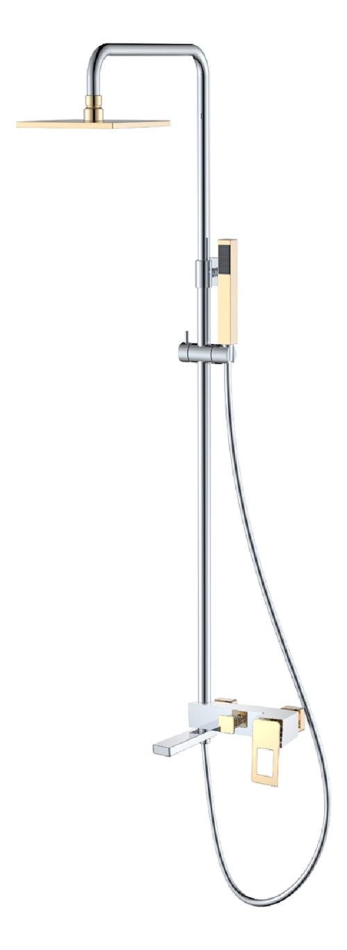 Фото Душевая система Boheme Q ChromeGold