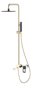 Душевая система Boheme Q GoldBlack