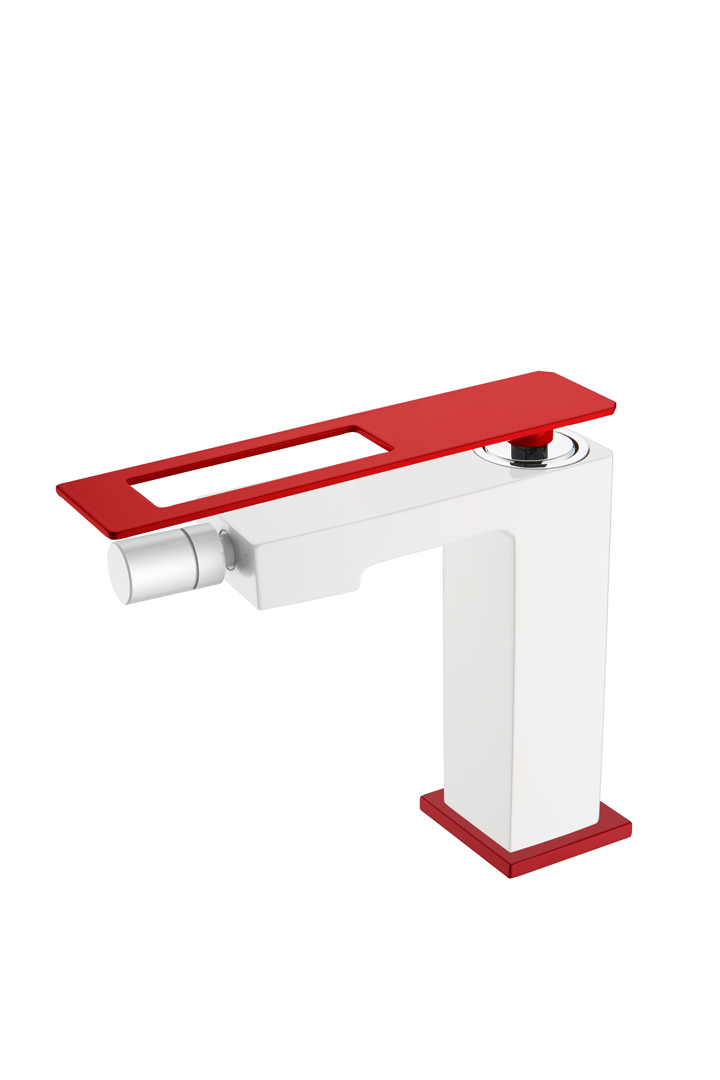 Фото Смеситель для биде Boheme Q WhiteRed