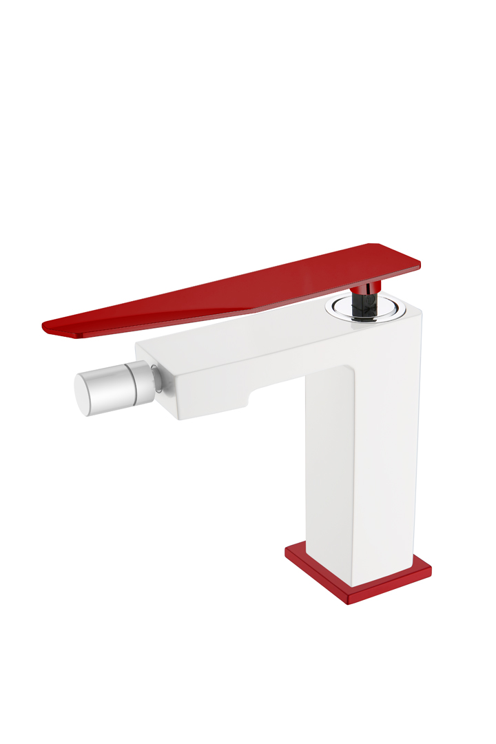Фото Смеситель для биде Boheme Q WhiteRed.2