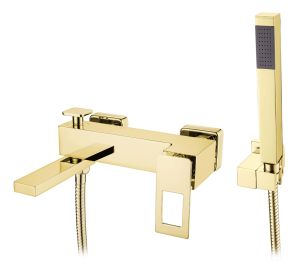 Смеситель для ванны Boheme Q GoldGold
