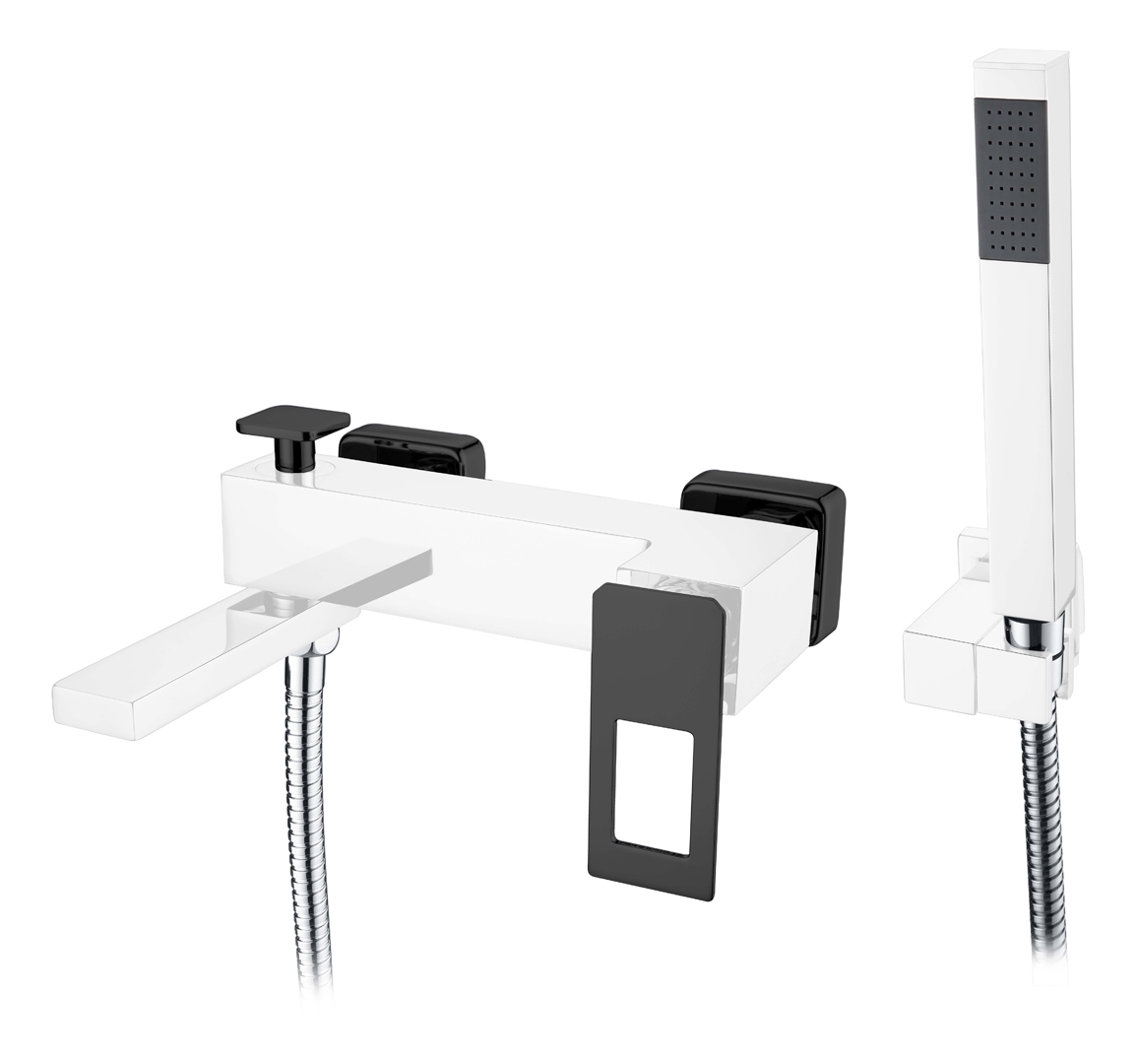 Фото Смеситель для ванны Boheme Q ChromeBlack