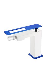 Смеситель для биде Boheme Q WhiteBlue