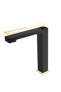 Смеситель для раковины Boheme Q BlackGold
