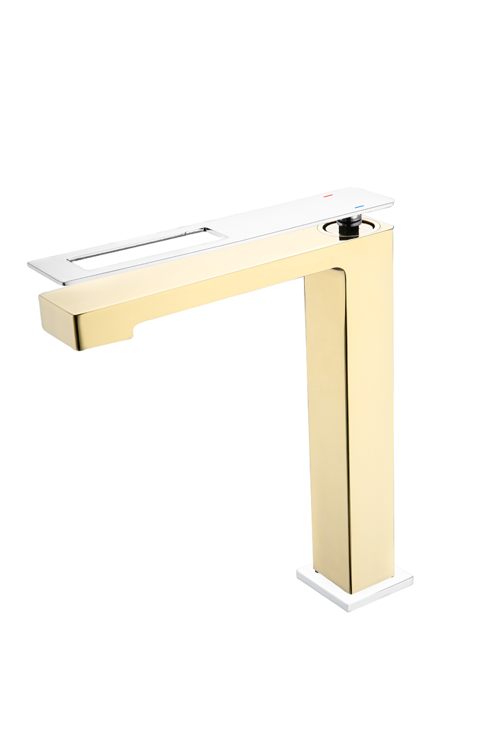 Фото Смеситель для раковины Boheme Q GoldChrome