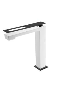 Смеситель для раковины Boheme Q White-Black