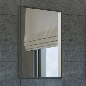 Зеркало Comforty Лозанна-55 серый матовый