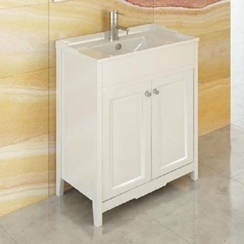 Фото Тумба Comforty Тбилиси-70 белый глянец с раковиной Comforty XD-F70